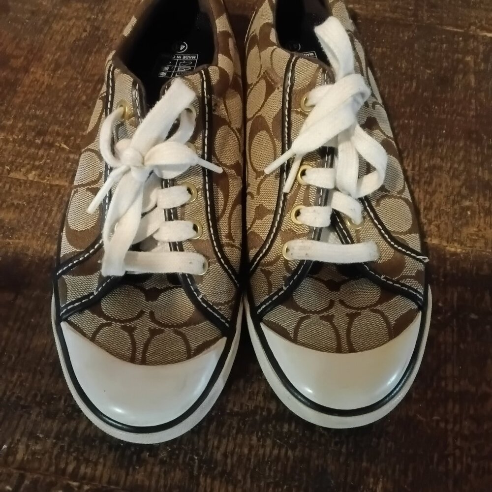 Coach signature sneakers